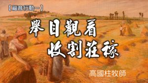20180805高雄基督之家主日信息-福音行動一-舉目觀看收割莊稼