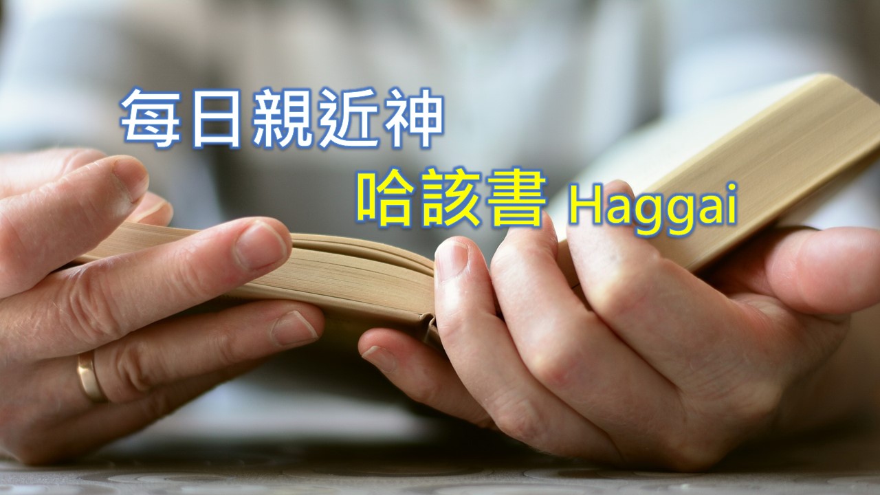You are currently viewing 每日親近神 2021/03/11 哈該書 第2天